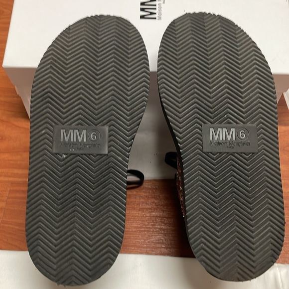 MAISON MARGIELA MM6 multi glitter platform sneakers IT38 US8 - Picture 5 of 11